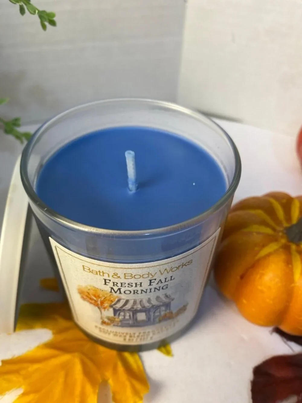 “Fresh Fall Morning” Bath & Body Works New Signature Single Wick Candle